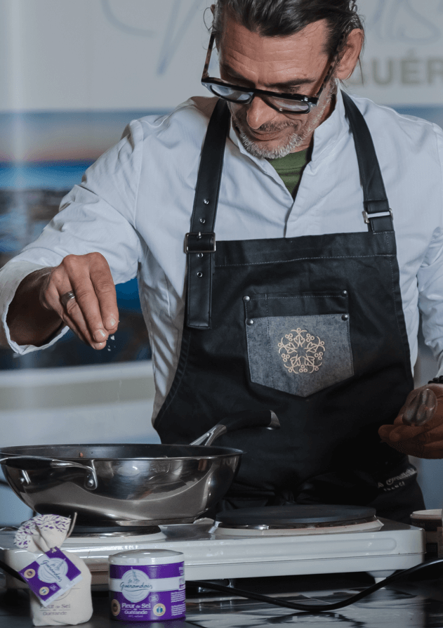 Chef Laurent Chauvin et la Fête de la Fleur de Sel 2023 Le Guérandais