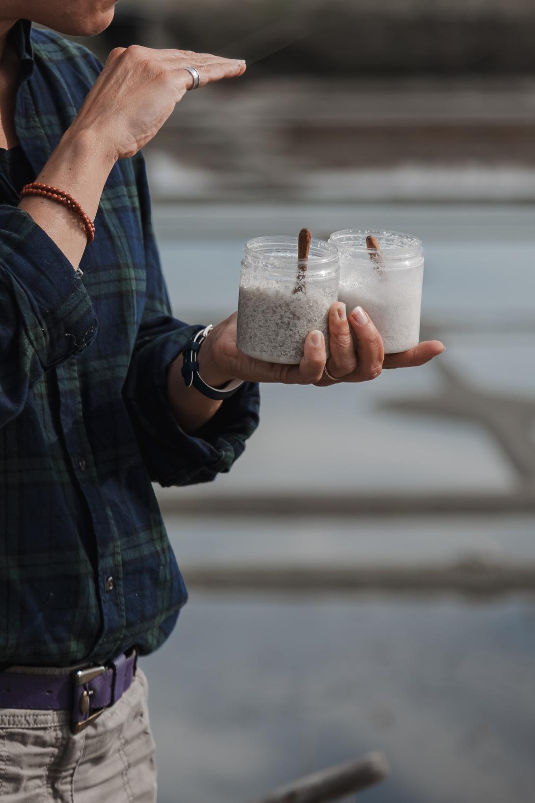 Fête de la Fleur de sel Le Guérandais - Dégustation marais salants