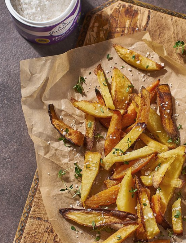 Frites au four à la Fleur de Sel le Guérandais