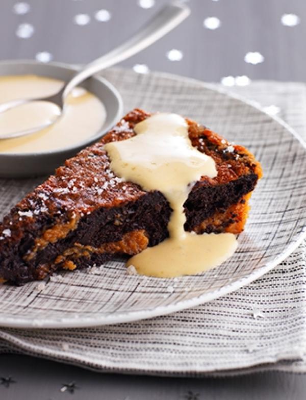Moelleux au Chocolat et Caramel à la Fleur de Sel de Guérande Le Guérandais (sans gluten)